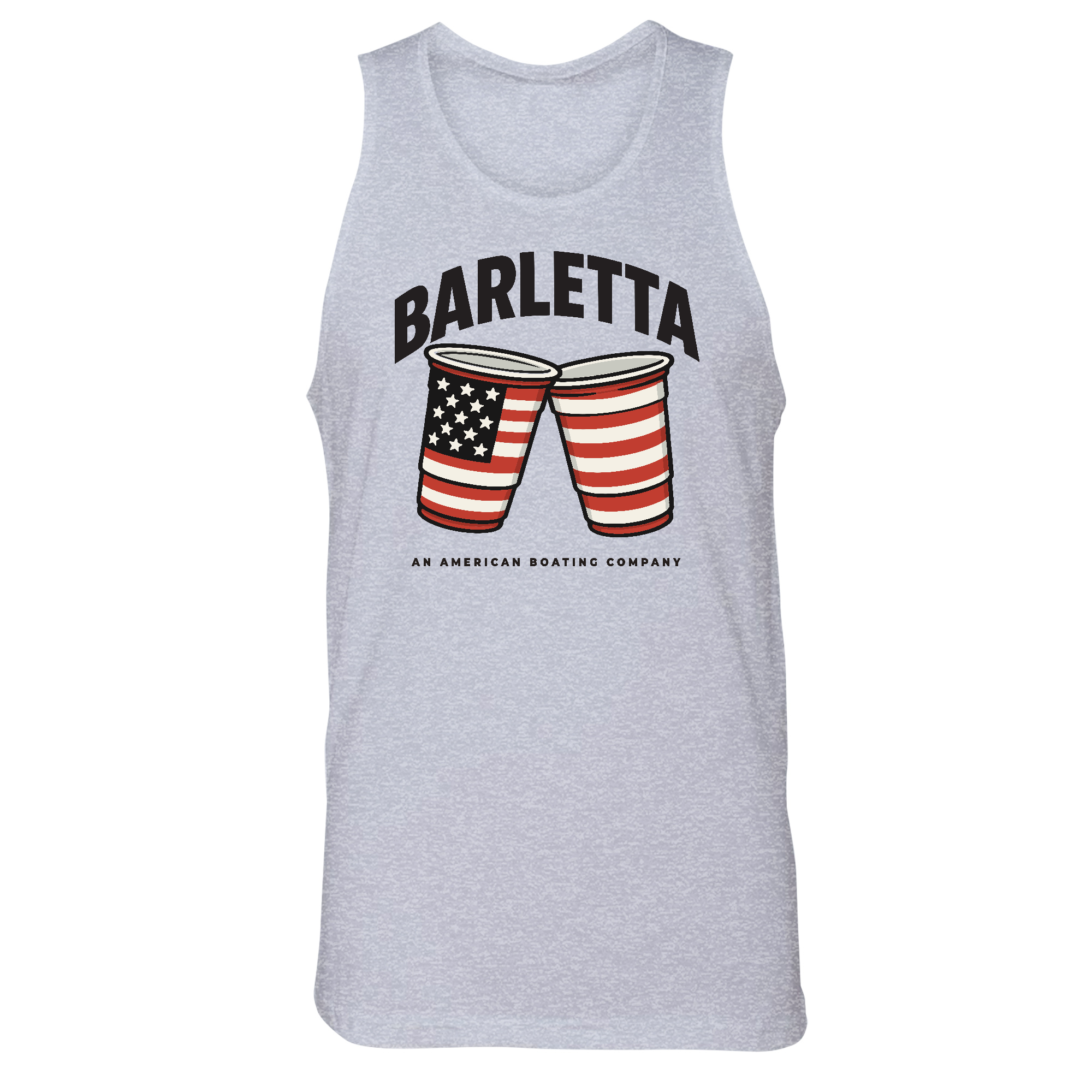 Mens Small Heather Gray Style_Tank Top