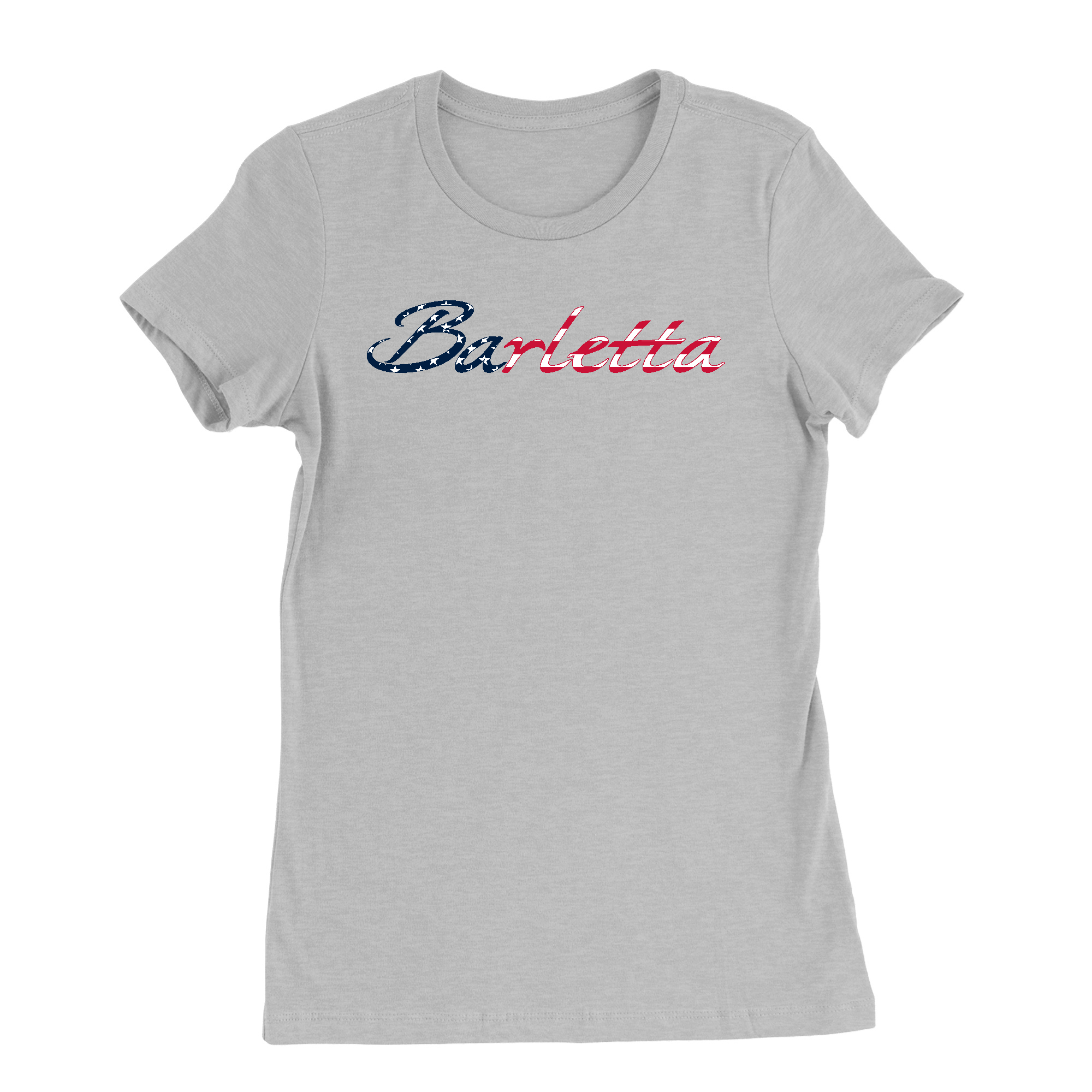 Womens Small Solid Athletic Grey Style_T-Shirt