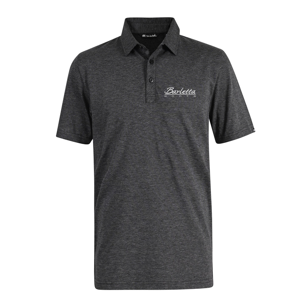 Travis Mathew Printed Heathered Men's Polo