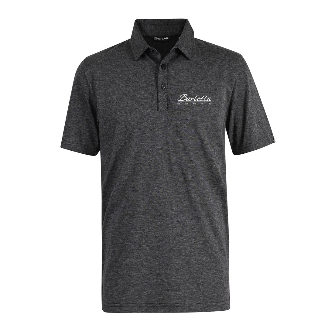 Travis Mathew Printed Heathered Men's Polo