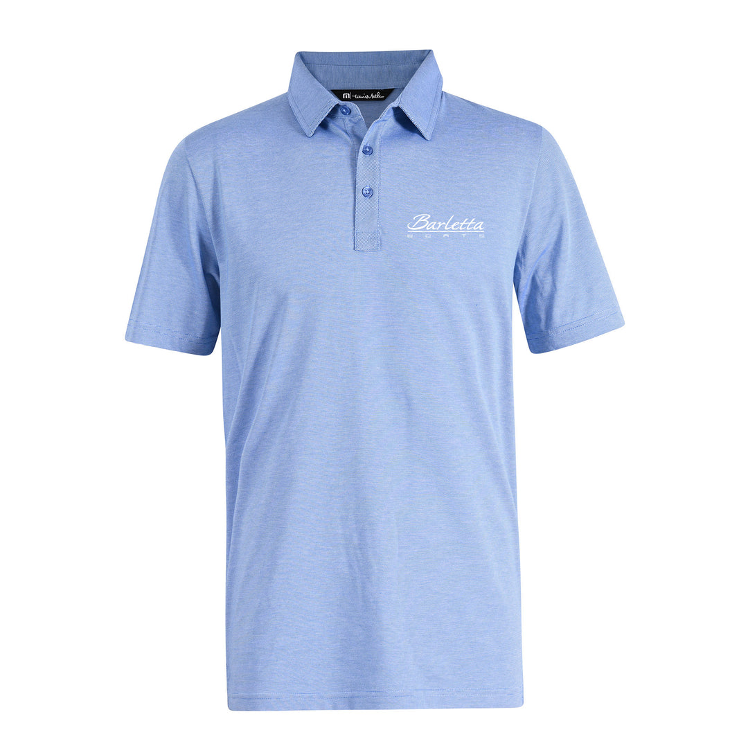 Travis Mathew Printed Heathered Men's Polo