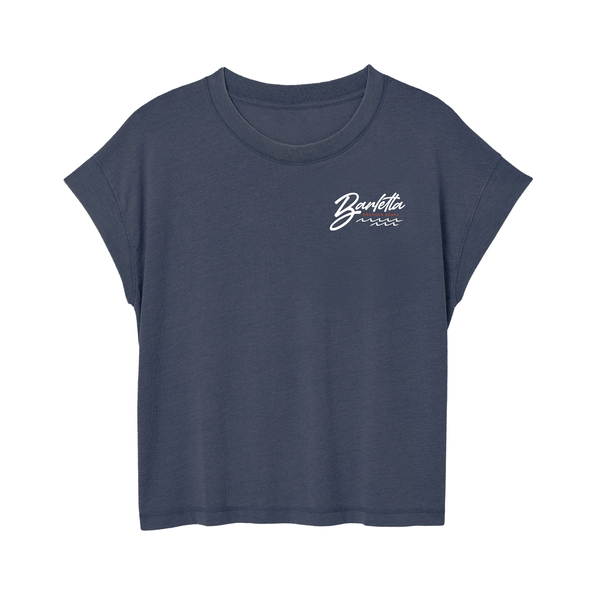売れ筋商品|||ローク カットソー トップス レディース Riviera Shirt - Women's Dark Navy Women's Slim Fit Short Sleeve Ribbed T-Shirt - A New Day
